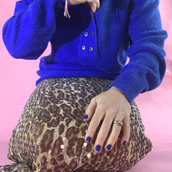 Vintage sequin Skirt - Picture 3 of 5